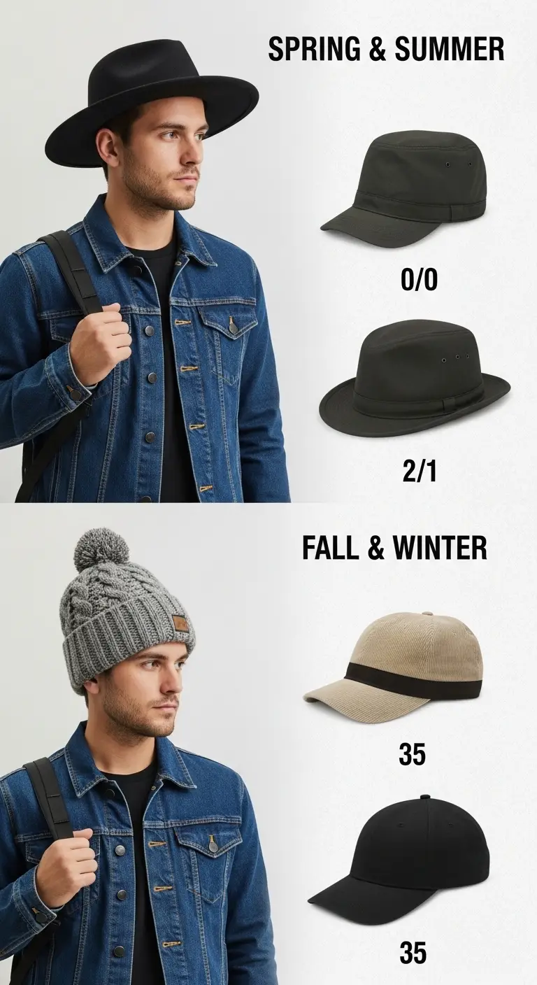 How to Wear a Hat for Men: The Complete Style & Confidence Guide 11 Seasonal Hat Guide for Men