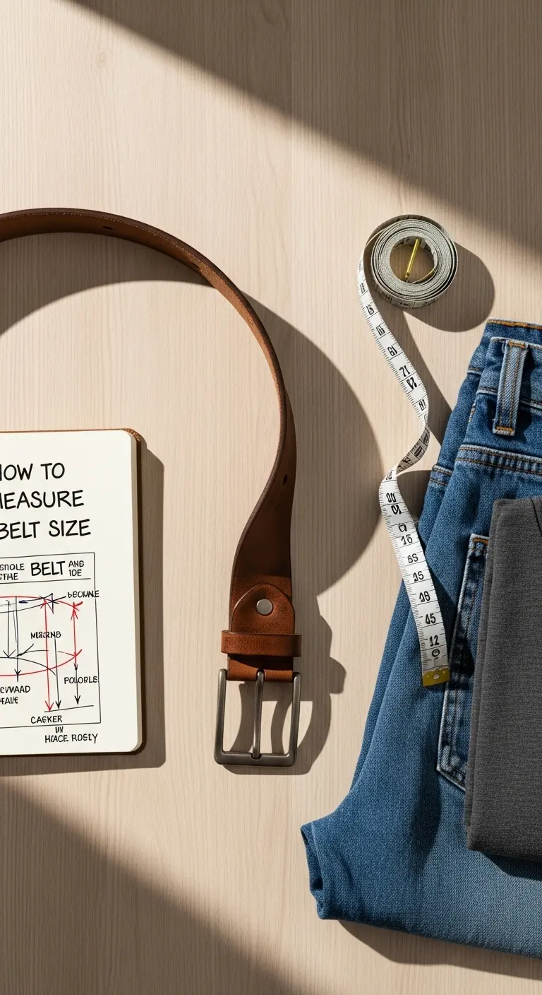 How to Size a Men's Belt: Sizing Guide 5 Selecting Men's Belt Size for Casual and Everyday Wear
