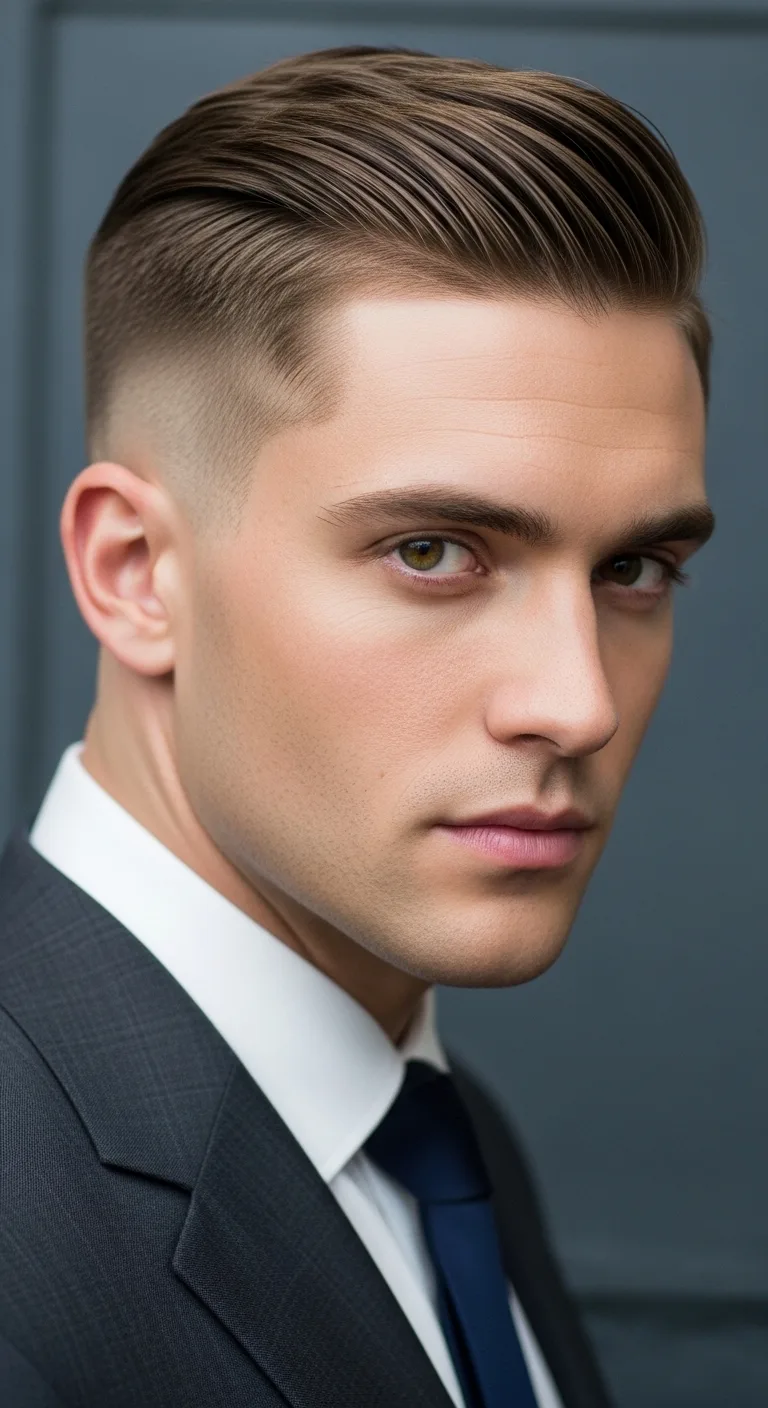 12 Professional Short Hairstyles for Men That Impress 11 Side-Part Fade That Means Business