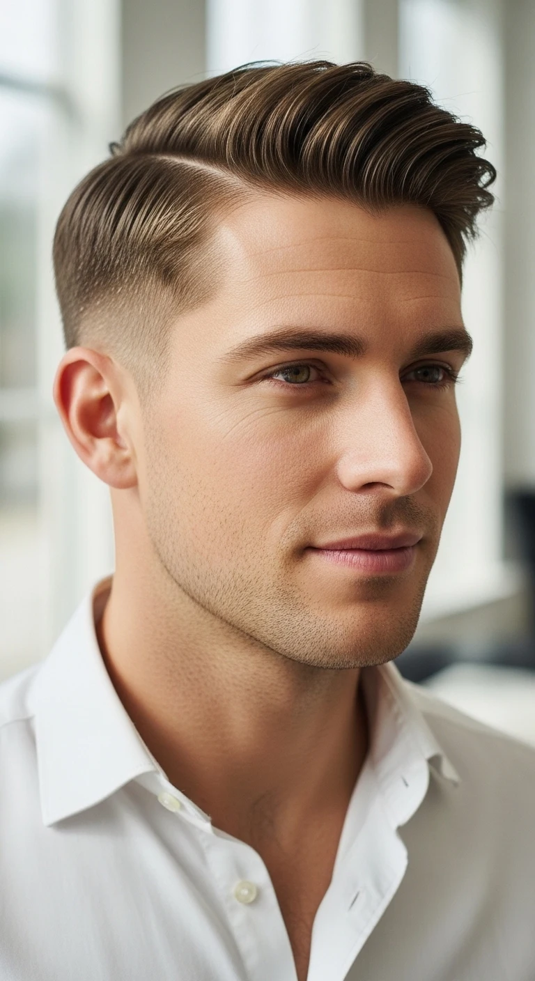 12 Corporate Haircuts for Men Ideas That Mean Business 5 Side Part With a Natural Finish