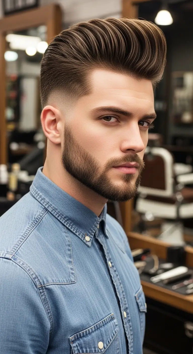 Men’s Haircuts: 8 Stylish Looks You’ll Love 9 Skin Fade Pompadour