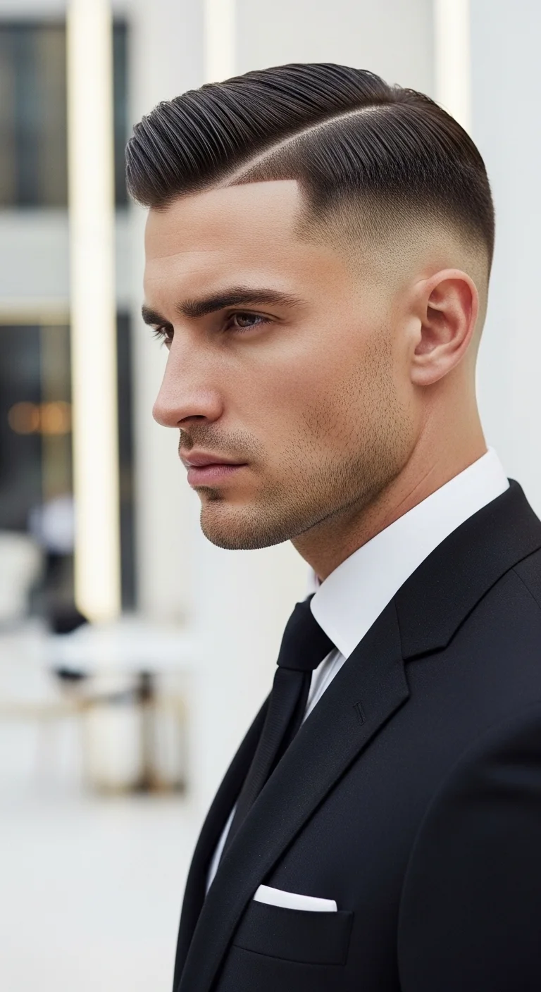 9 Skin Fade Haircut for Men That Look Sharp Fast 8 Skin Fade With Side Part