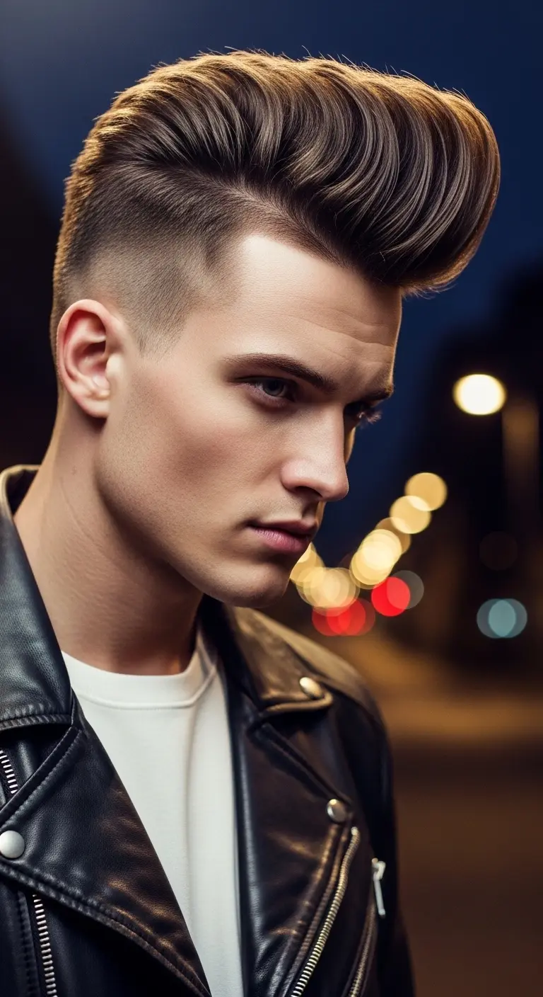 Fade Haircuts for Men: 8 Ideas That Look Effortlessly Sharp 8 Skin Fade With a Pompadour