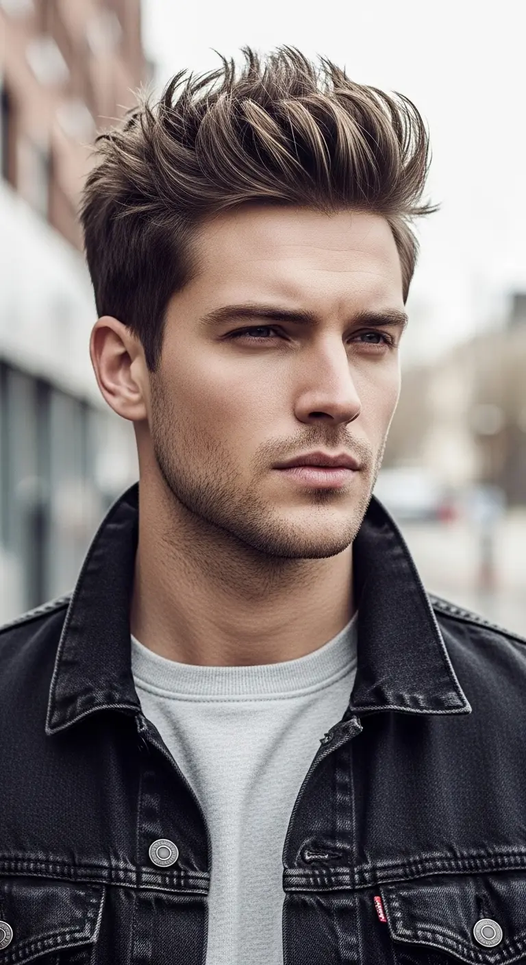 10 Textured Hairstyles for Men Viral Ideas You Need Now 13 Spiky Texture