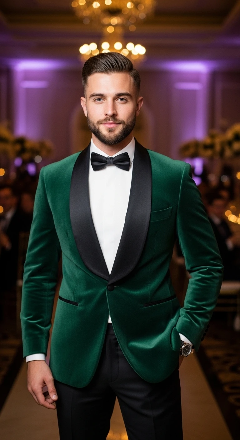 Men’s Wedding Suit: 10 Ideas That Look Iconic in Photos 11 Statement Dinner Jacket Swap