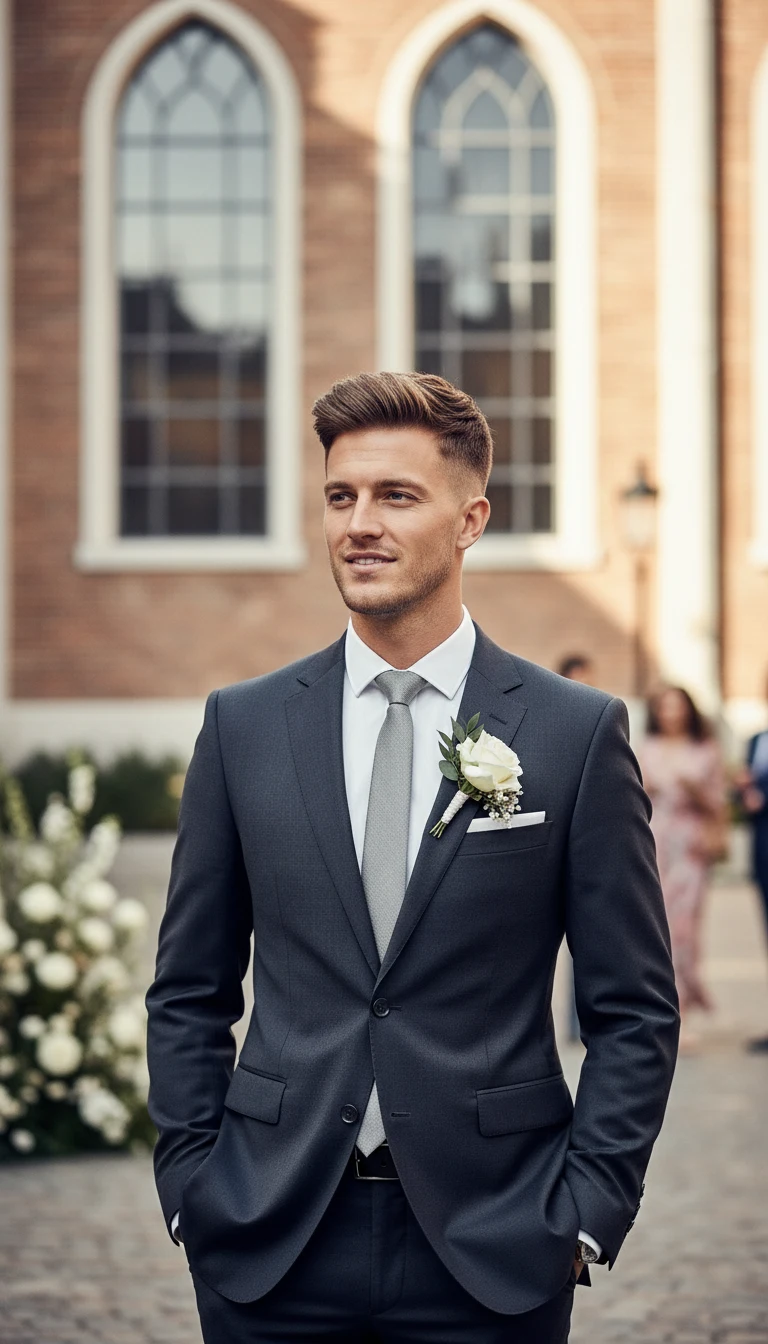 10 Wedding Hairstyles for Men: Viral Ideas You’ll Love 5 Textured Crop With Matte Finish