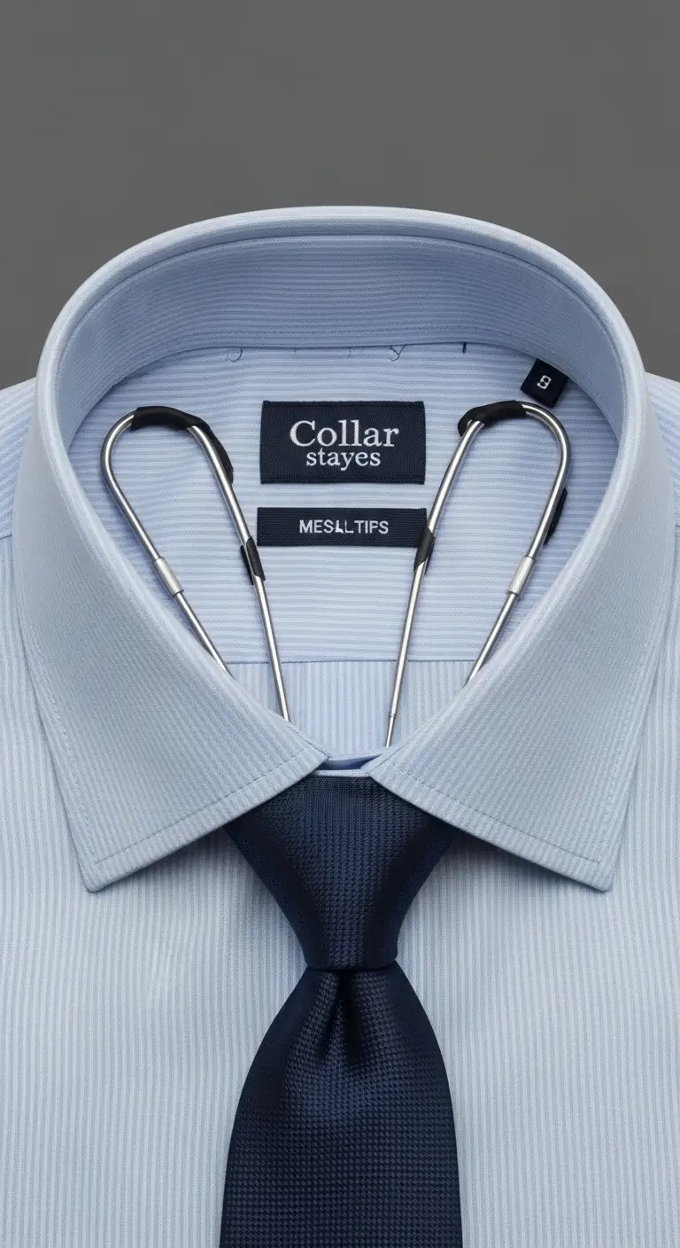 Collar Stays for Men: 7 Ideas That Keep Your Shirt Sharp All Day 4 The Anatomy of a Well Structured Collar