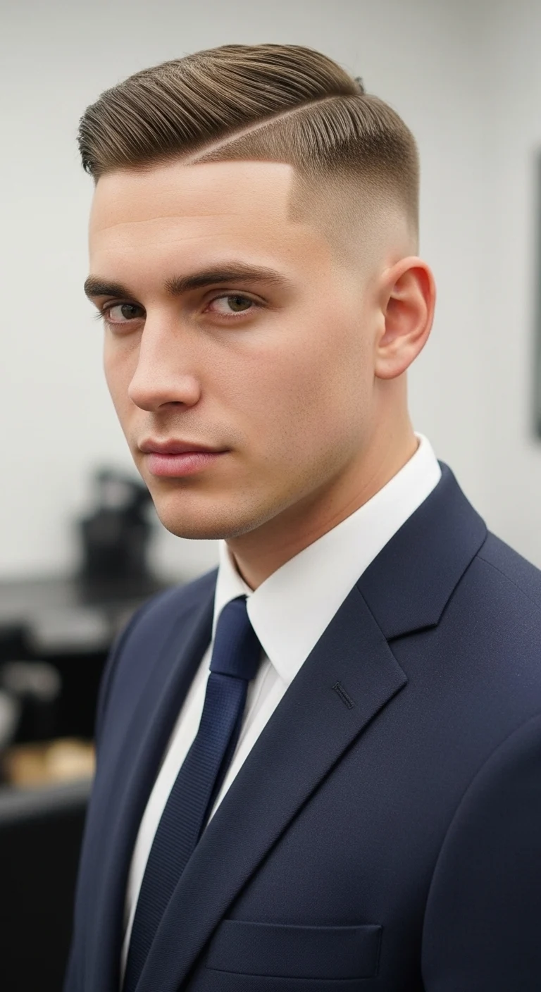12 Corporate Haircuts for Men Ideas That Mean Business 14 Tight Taper With Defined Part