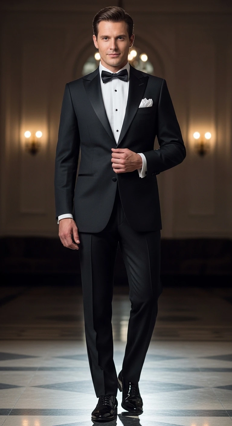 Men’s Wedding Suit: 10 Ideas That Look Iconic in Photos 5 Timeless Black Tux, Dialed In