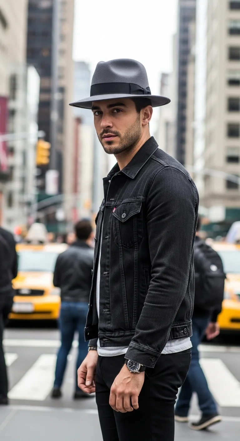 Men’s Summer Hats: 11 Stylish Options for Sunny Days 9 Trilby Hat: Sleek, Polished, and City-Ready