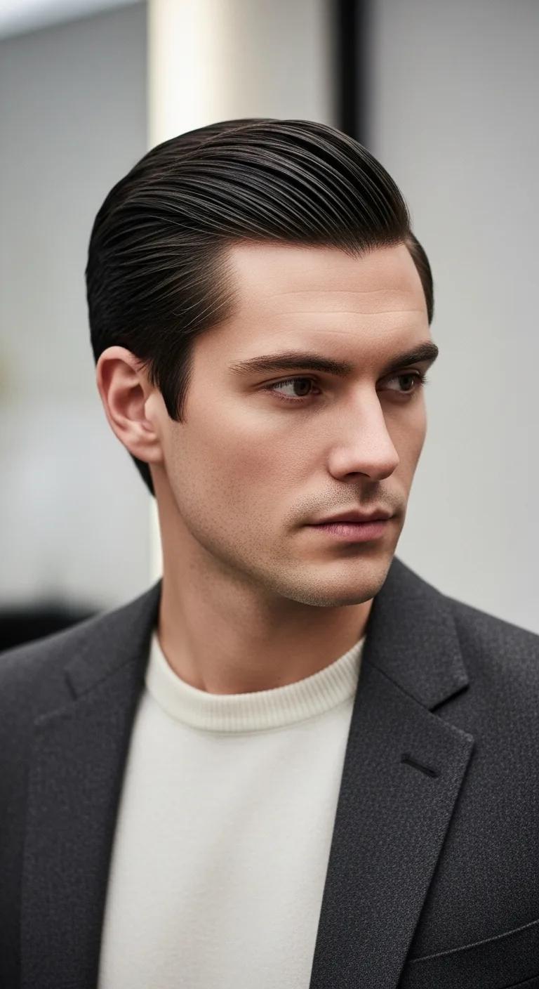 Bob Hairstyles for Men: 12 Ideas That Turn Heads 10 Tucked Bob With Clean Side Part