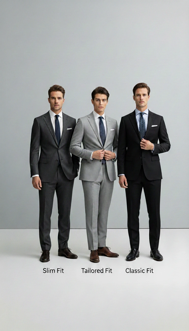 How to Measure for a Suit: The Complete Guide for Men 4 Understanding Suit Fit Types