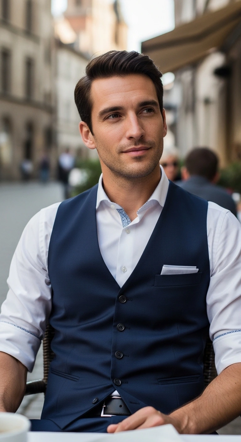 How to Wear a Waistcoat: The Complete Modern Style Guide for Men 4 Wearing a Waistcoat Without a Jacket