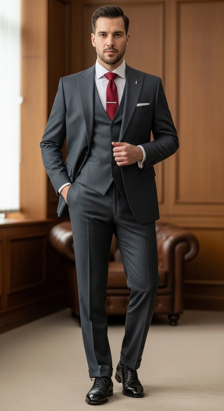 How to Wear a Waistcoat: The Complete Modern Style Guide for Men 3 Wearing a Waistcoat with a Three-Piece Suit