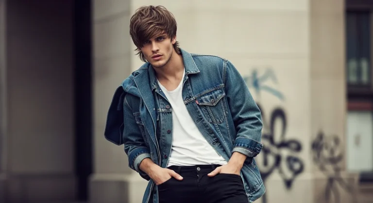 Wolf Cut Hairstyles for Men