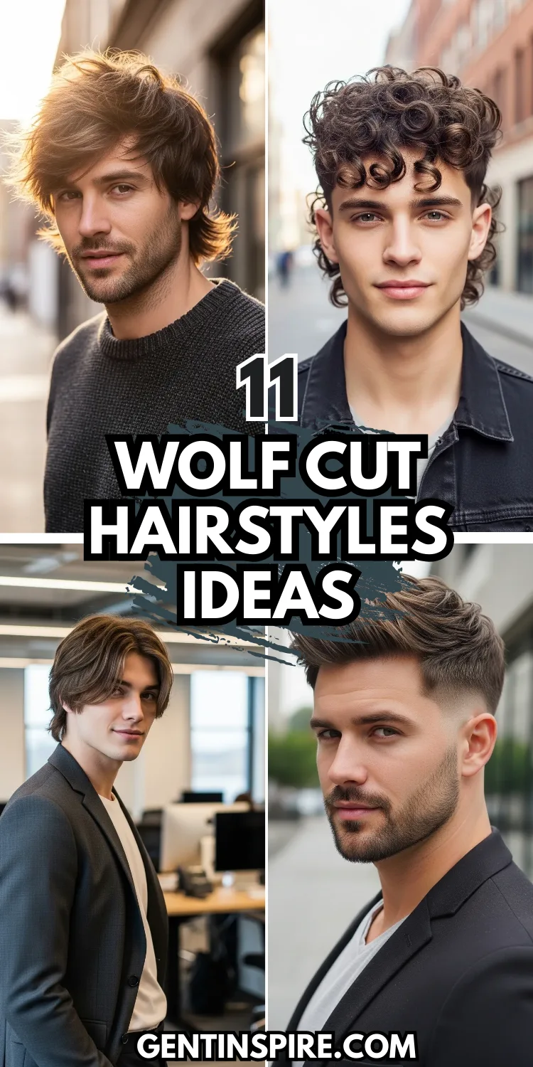 11 Wolf Cut Hairstyles for Men Viral Ideas to Try Now 2 Wolf Cut Hairstyles