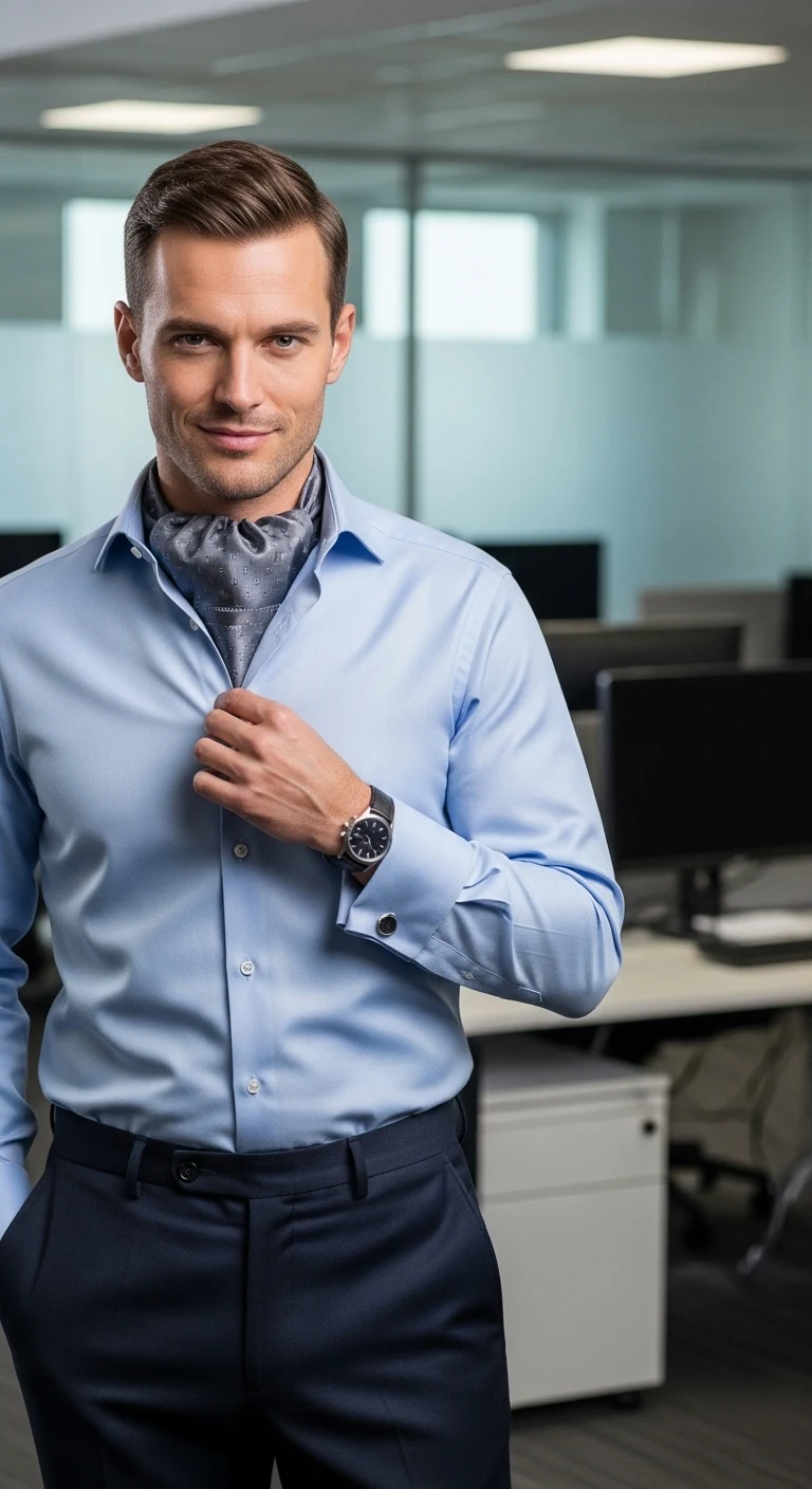 10 Ascot Tie for Men That Turn Heads 12 Workday Sneak-In