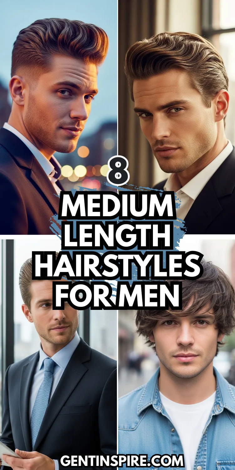 8 Medium Length Hairstyles for Men Ideas That Turn Heads 2 Medium Length Hairstyles for Men