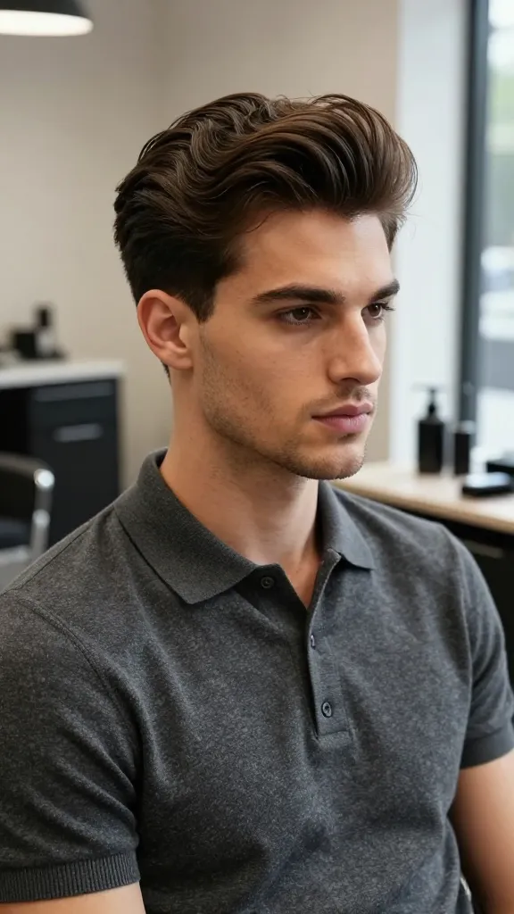 Upgrade Your Look with 7 Stylish Men’S Hairstyles Ideas 7 Modern Pompadour With Natural Finish