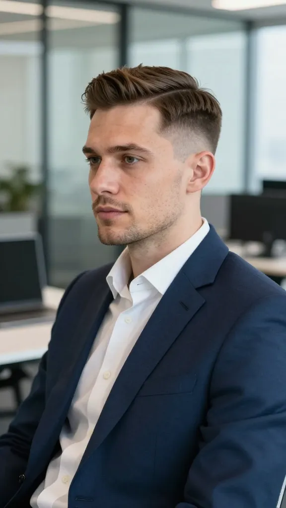 12 Corporate Haircuts for Men Ideas That Mean Business 8 The Conservative Fade