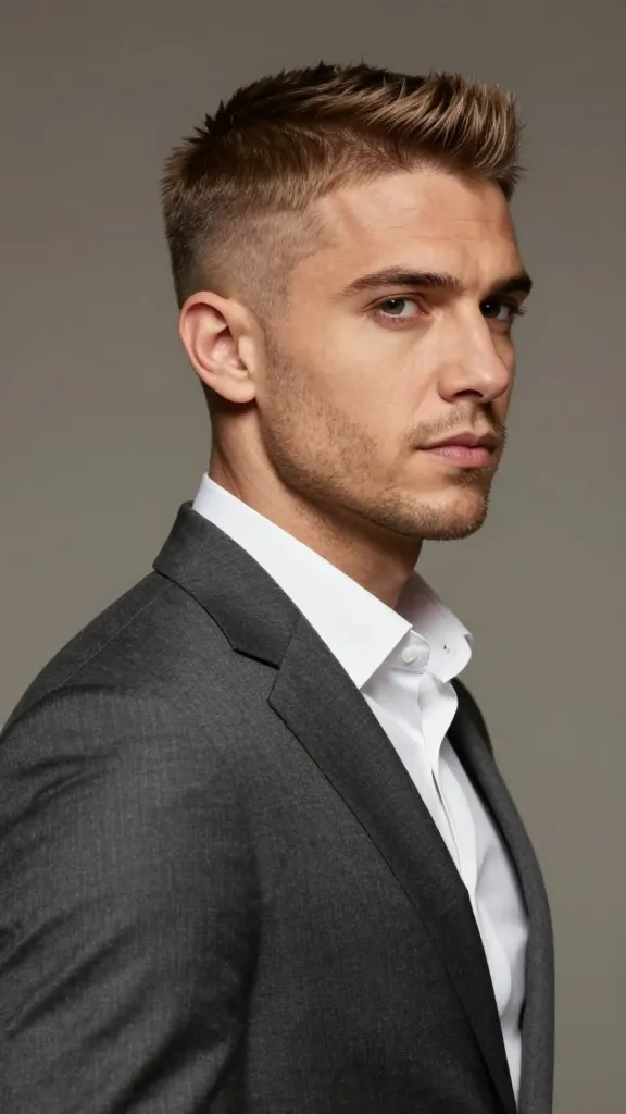 12 Professional Short Hairstyles for Men That Impress 5 Classic Crew Cut