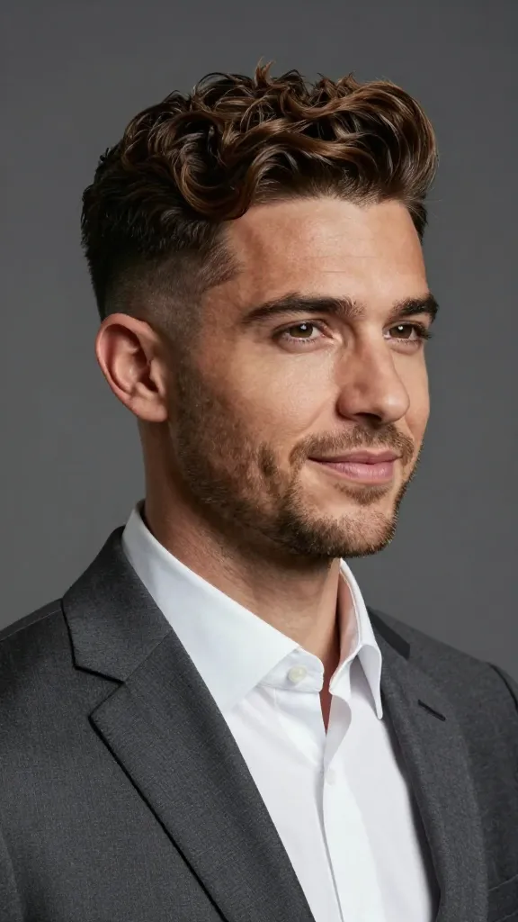 12 Professional Short Hairstyles for Men That Impress 15 Short Waves With Defined Taper