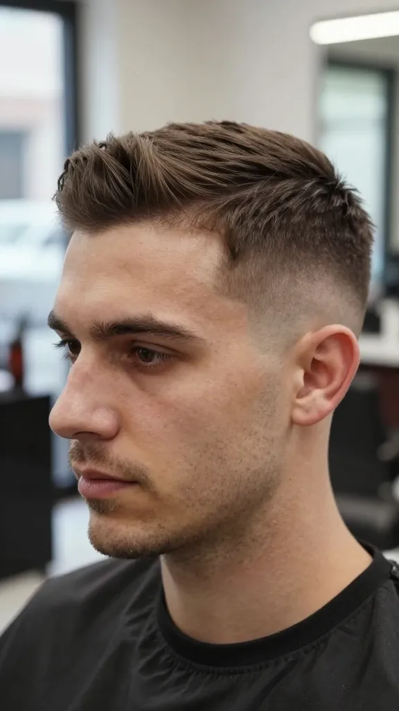 Low Maintenance Haircuts for Men: 11 Ideas That Wow 9 Low Fade With Short Top