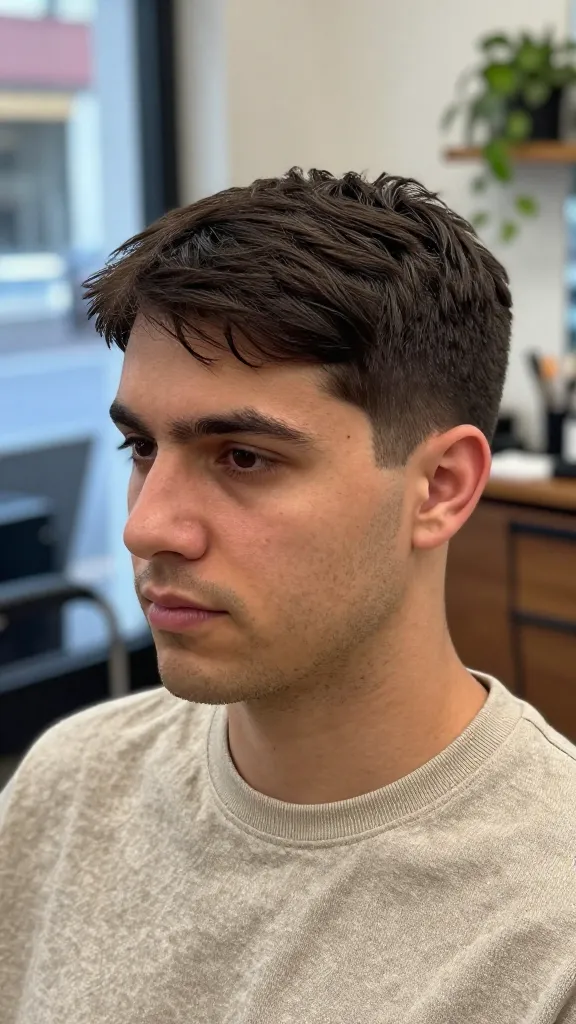 Low Maintenance Haircuts for Men: 11 Ideas That Wow 10 Scissor Cut Medium-Short