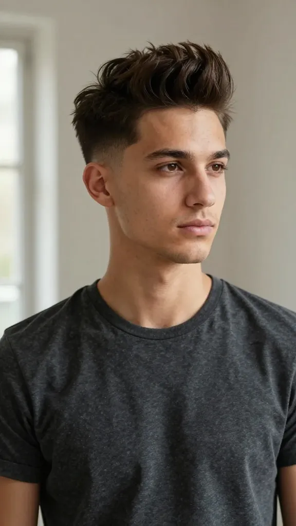 Low Maintenance Haircuts for Men: 11 Ideas That Wow 12 Short Pompadour