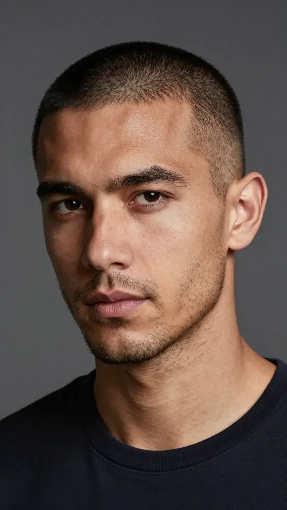 7 Short Hair with Beard Styles for Men That Look Sharp 5 Buzz Cut + Stubble Combo