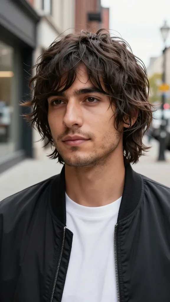 11 Stylish Chin Length Hairstyles Ideas for Every Face 11 Chin-Length Wolf Cut