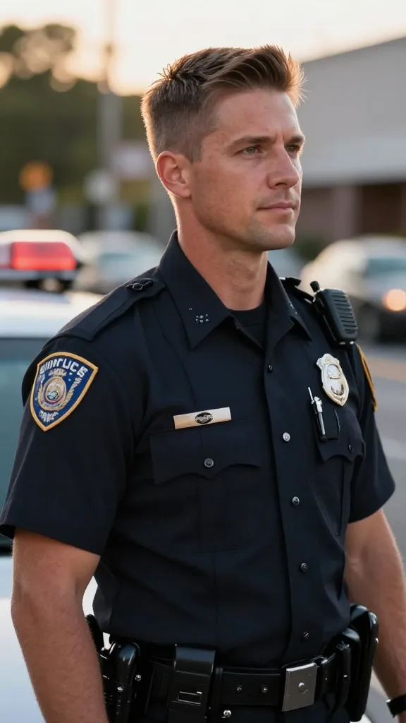 Sharp Cuts: 12 Police Haircut Styles for Men Ideas 8 Ivy League With Law-And-Order Lines