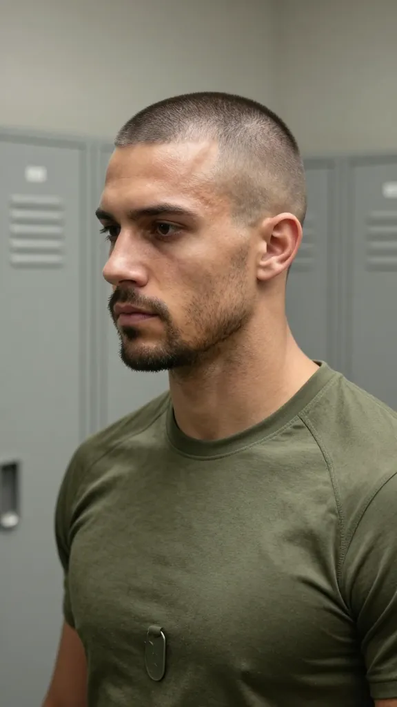 Military Haircuts for Men: 11 Ideas That Always Look Sharp 6 Induction Cut: The Fresh-Start Buzz