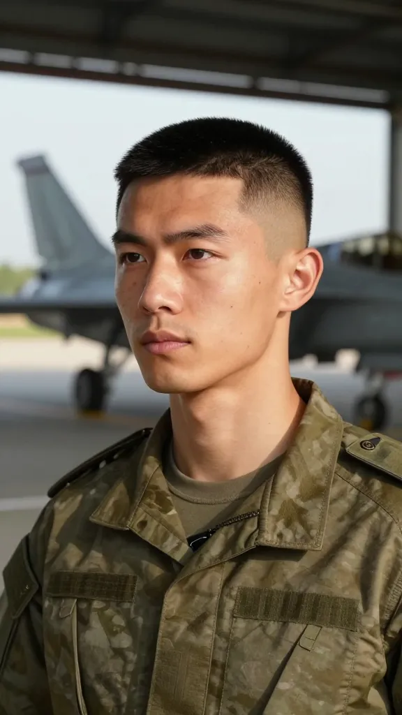 Military Haircuts for Men: 11 Ideas That Always Look Sharp 10 Flat Top: The Retro Thunderbolt