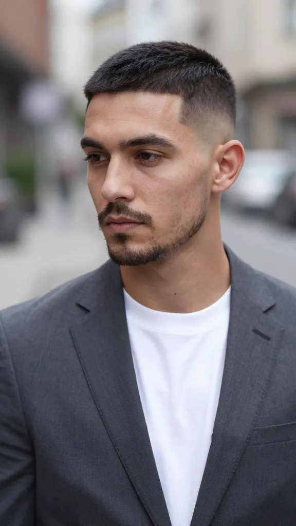 10 Crew Cut Hairstyles for Men That Look Insanely Sharp 3 Classic Crew With Tapered Sides