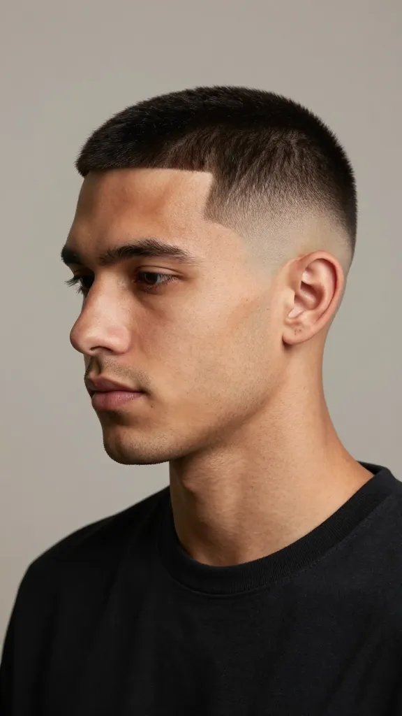 9 Buzz Fade Haircut for Men That Look Insanely Sharp 7 Low Fade Buzz With Tapered Nape: Subtle, Smooth, Sleek