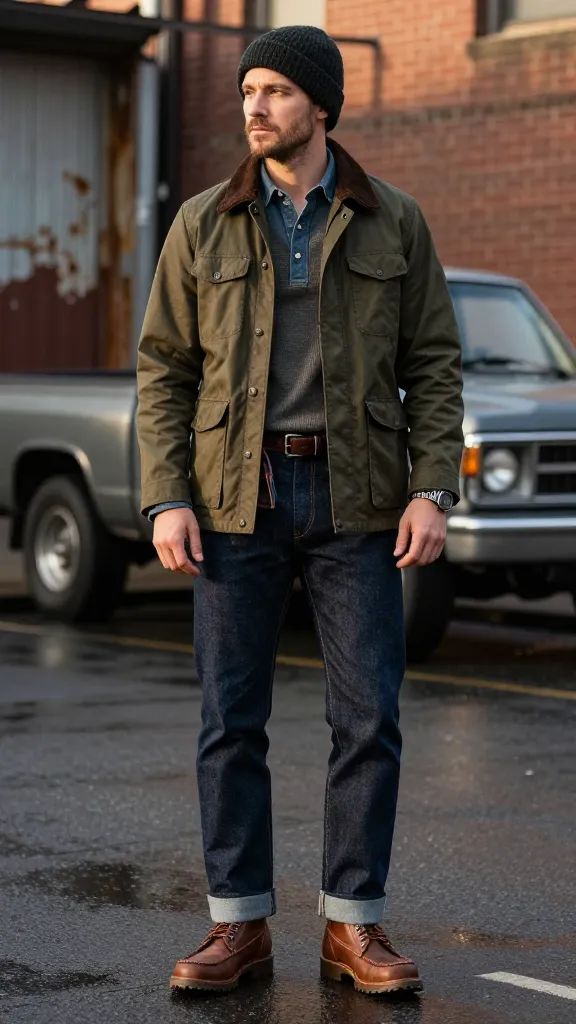 7 Men’s Stylish Outfit Ideas That Turn Heads 5 Rugged Modernist