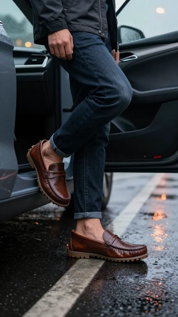 8 Driving Shoes for Men Ideas That Shift Your Style Up 9 All-Weather Driving Shoes With Subtle Tread
