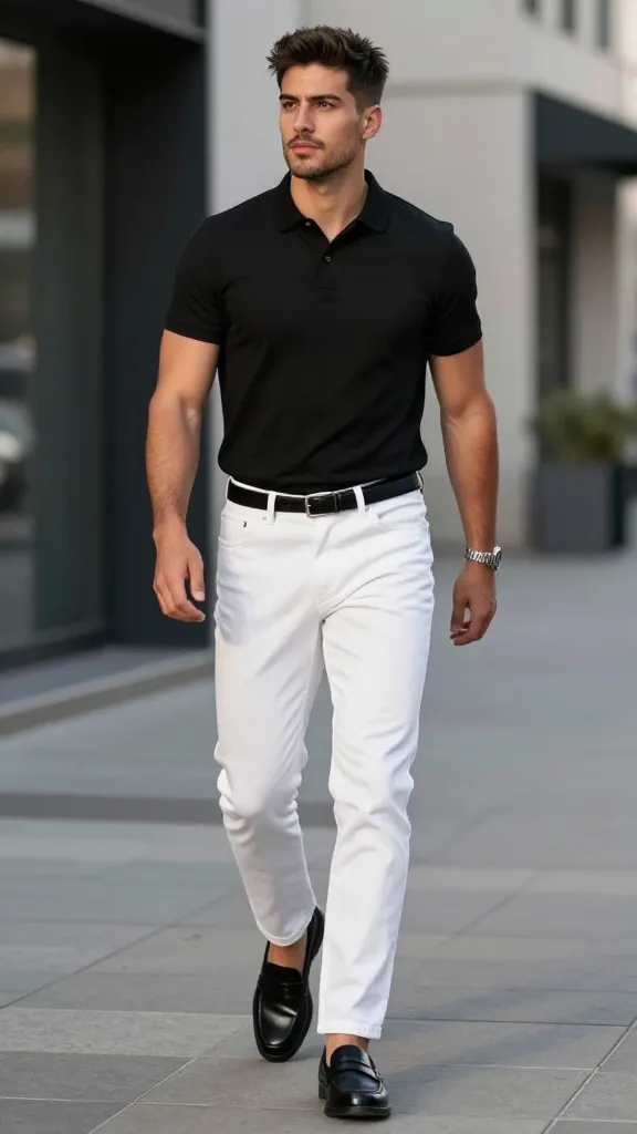 12 Polo Shirts Style Ideas for Men That Look Insanely Sharp 15 High-Contrast Color Blocks