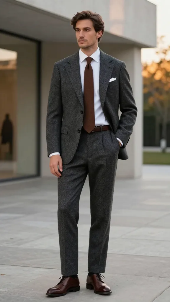 21 Men's Suit Patterns Ideas: Styles Every Man Should Try 19 Tonal Herringbone That Moves