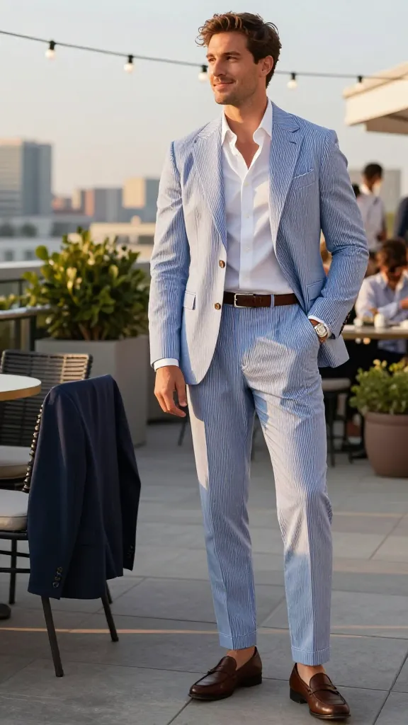 21 Men's Suit Patterns Ideas: Styles Every Man Should Try 22 Textured Seersucker For Warm-Weather Wins