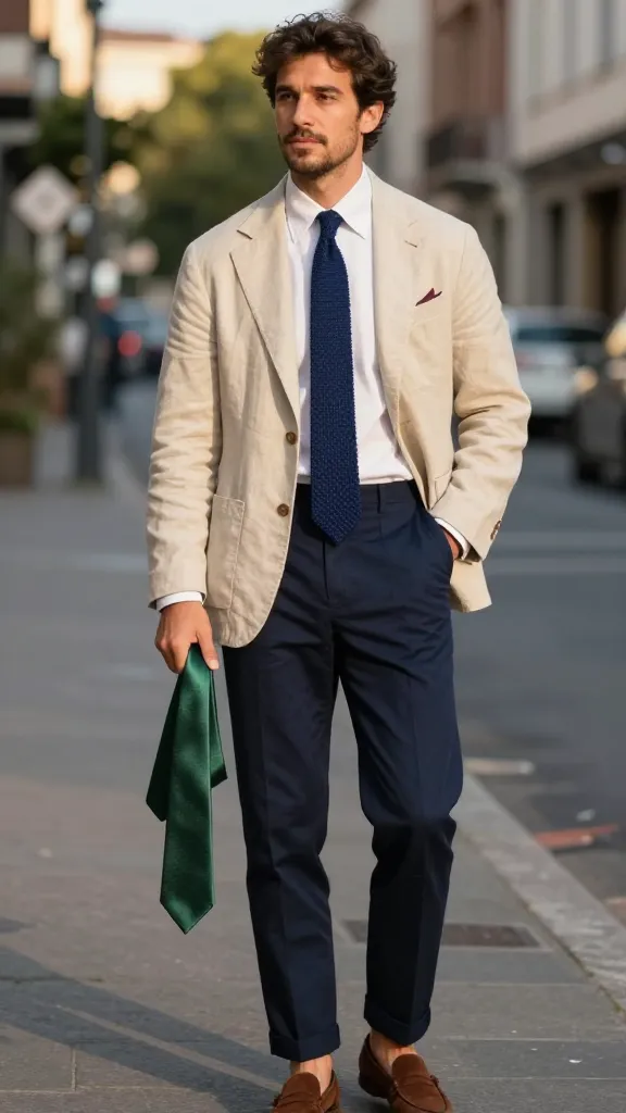 Upgrade Your Style with 12 Summer Ties for Men Ideas 6 Knitted Ties That Nail Smart-Casual