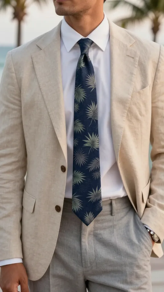 Upgrade Your Style with 12 Summer Ties for Men Ideas 9 Tropical Prints That Don’t Scream Tourist