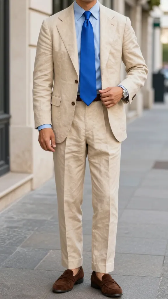 Upgrade Your Style with 12 Summer Ties for Men Ideas 14 Bold Solids That Anchor Summer Suits