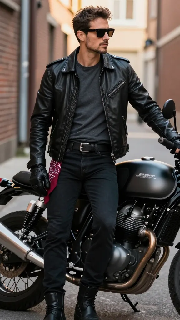 Biker Fashion for Men: 9 Bold Outfit Ideas 8 Gloves, Belts, and the Details That Matter