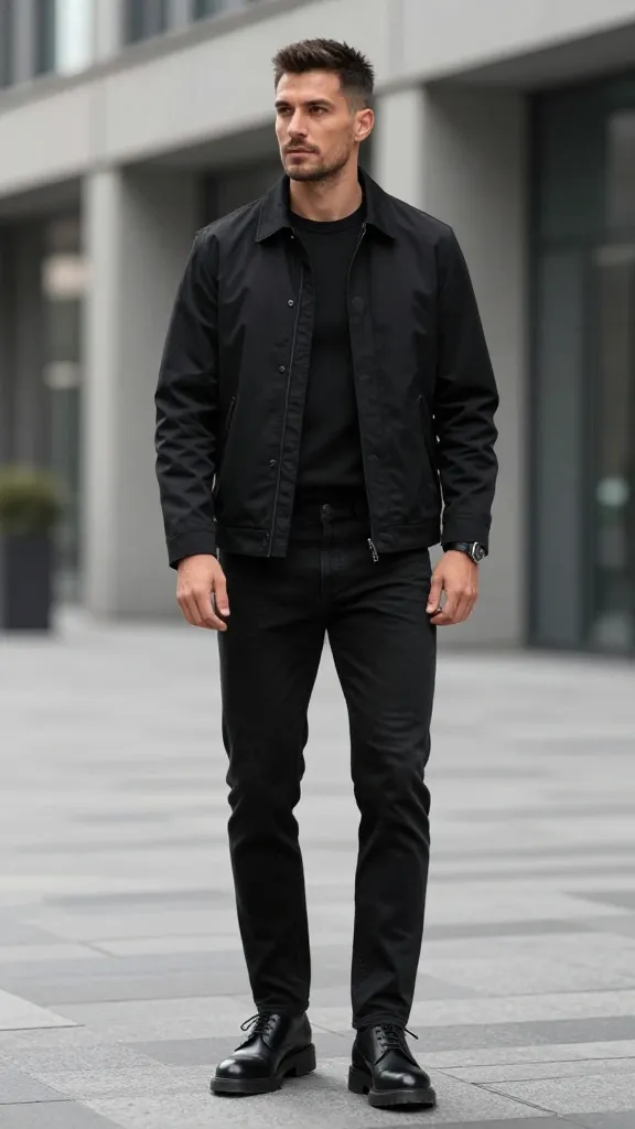 8 Harrington Jacket for Men Ideas That Always Hit 6 Go Monochrome For Instant Cool
