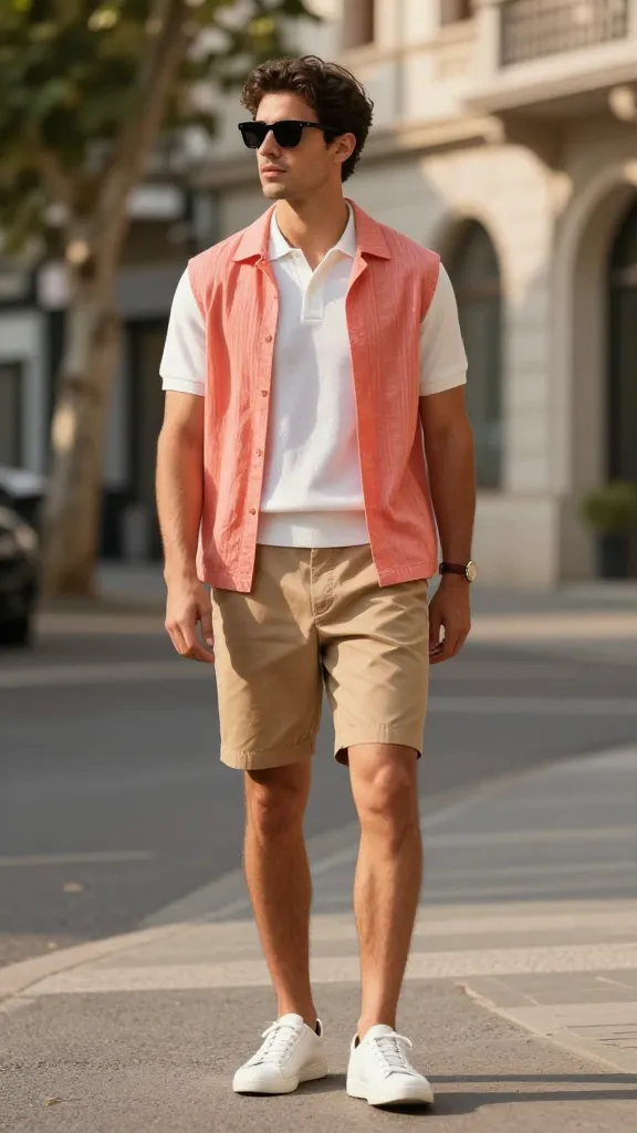 9 Summer Fashion for Men Ideas That Turn Heads 12 Color And Print Play: Neutrals With One Bold Move