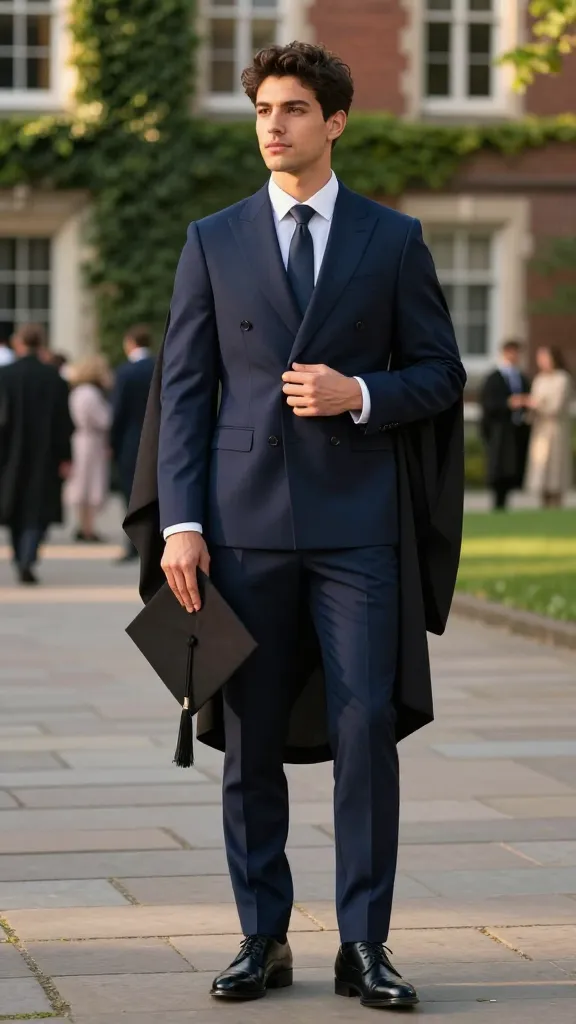 12 Graduation Suit Ideas That Make a Statement 13 Double-Breasted Energy: Bold, Vintage, Photogenic