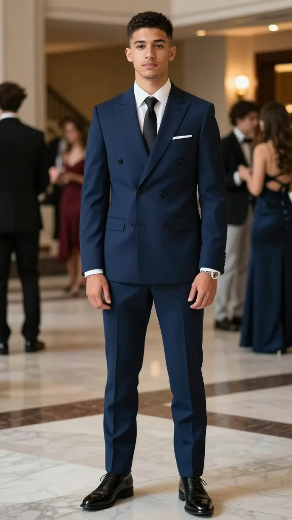 11 Prom Suit for Men That Steal the Show 12 Double-Breasted Swagger