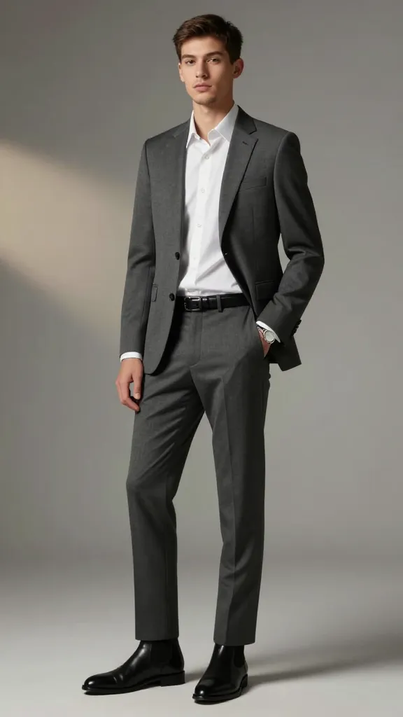 11 Prom Suit for Men That Steal the Show 14 Clean Minimalist Micro-Details